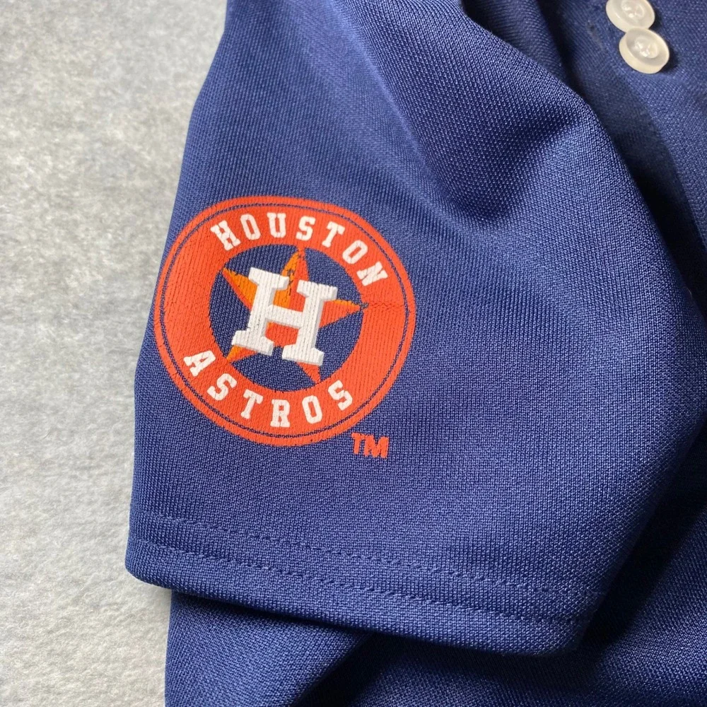 Pets First Houston Astros Dog Size Large Jersey Navy Blue‎ MLB Baseball EUC